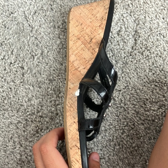 Beautiful Cole Haan ankle wedge sandals. - Picture 4 of 6